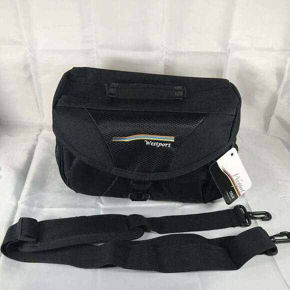 Westport Compact DSLR Camera bag Shoulder/ Carry Adjustable Inside Compartments